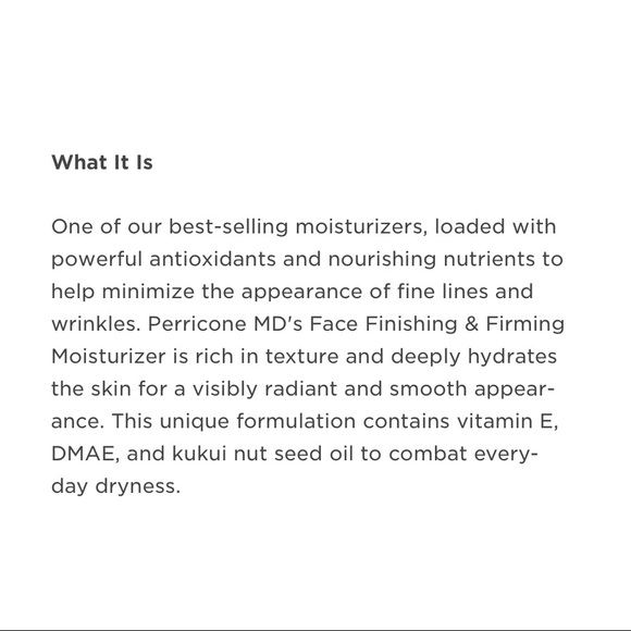 Perricone MD Face Finishing & Firming Moisturer - Picture 6 of 8